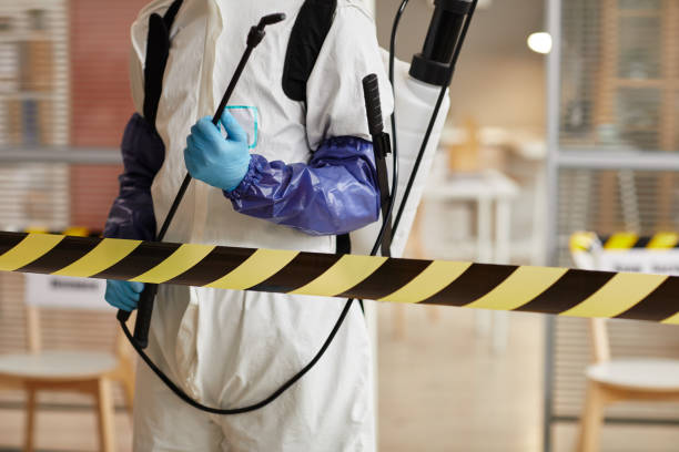 Professional Infectious Disease Decontamination technician working in La Grange, NC
